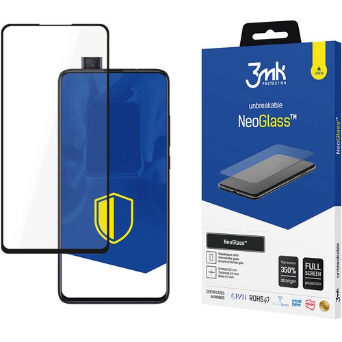 3mk NEOGLASS KALJENO STEKLO ZA XIAOMI MI 9T PRO BLACK CASE COVER, (22004085) Cene