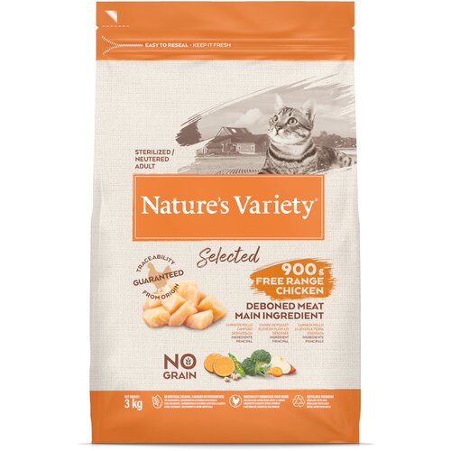 Nature&amp;rsquo;s Variety Selected Sterilised s pi&amp;scaron;čancem iz proste reje - 3 kg Slike