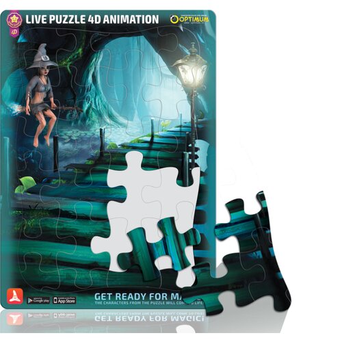 Optimum puzzle 4D Witch Slike