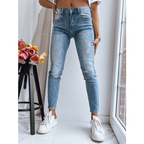 DStreet Spodnie damskie MOVE ON niebieskie Cijene