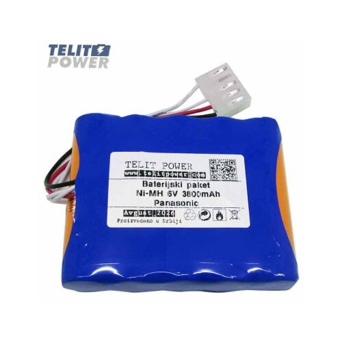 Telit Power Telit Power EJ2309 NiMH 6V 3800mAh baterijski paket za stroboskop ( P-2547 ) Slike
