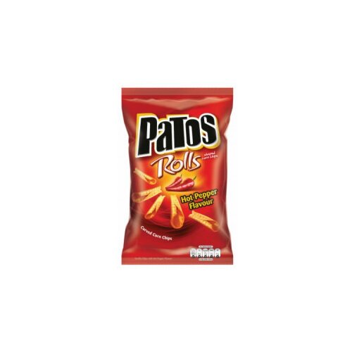 Patos Grickalica ROLLS CHIPS - CHILLI PEPPERS 100g Slike