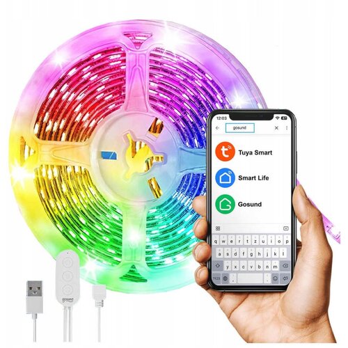 TIMMLUX Pametni USB RGB LED trak 5V Wi-Fi Tuya Cene