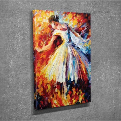 Wallxpert slika na platnu DC309, balerina u beloj haljini, 30 x 40 cm Cene
