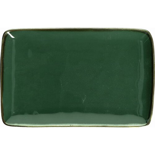 Rose & Tulipani Concerto - pravokotni krožnik 20 x 13 cm - Verde Bosco Cene