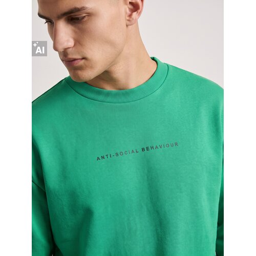 Sinsay Crewneck dukserica s natpisom Slike