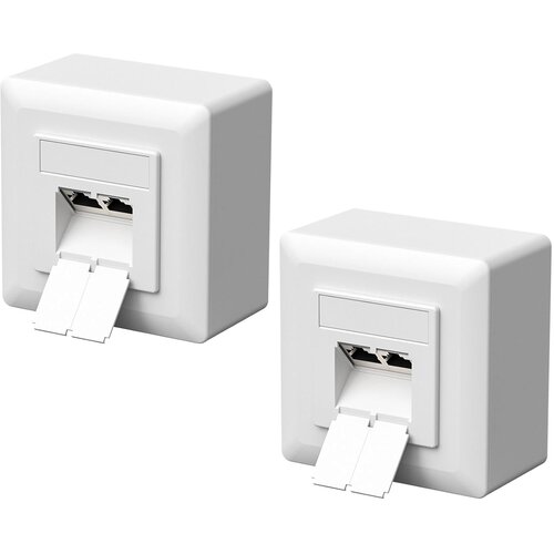 FGB 2x CAT6A mrežna vtičnica RJ45 2-portna Cene