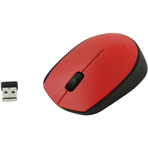 Logitech M171 Wireless majhna miška, rdeča Cene