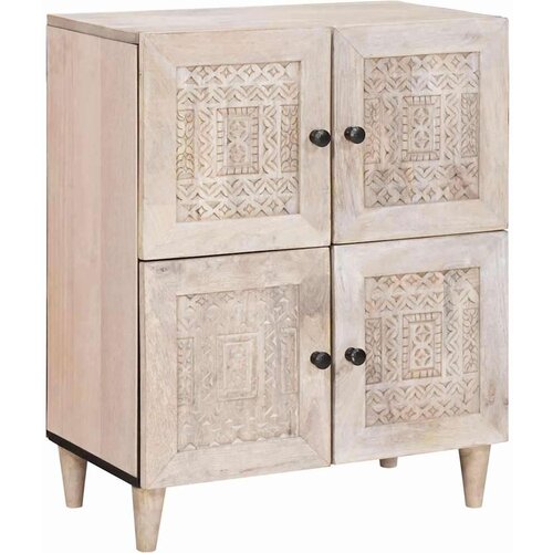 vidaXL Strani šal Bela 33.5 x 60 x 75 cm Cene