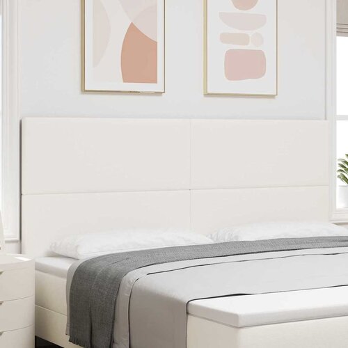  LED glava kreveta s LED trakama Krema 200 cm Kordura tekstil Cijene
