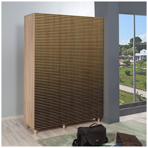 Hanah home Ormar Mode 135x192x52cm Hrast Cene