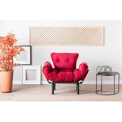 Nitta Single - Maroon Maroon Wing Chair Slike