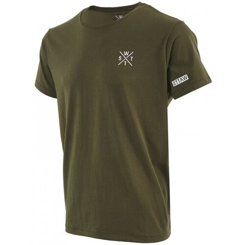 Watts Majice & Polo majice Tee-shirt mc Zelena Cene