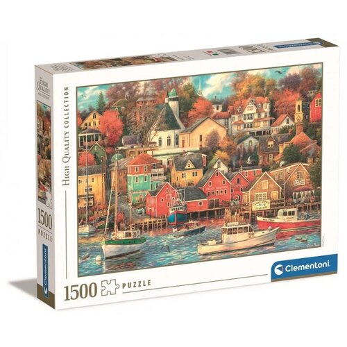 Clementoni good times harbor sestavljanka/puzzle, 1500 kosov Cene