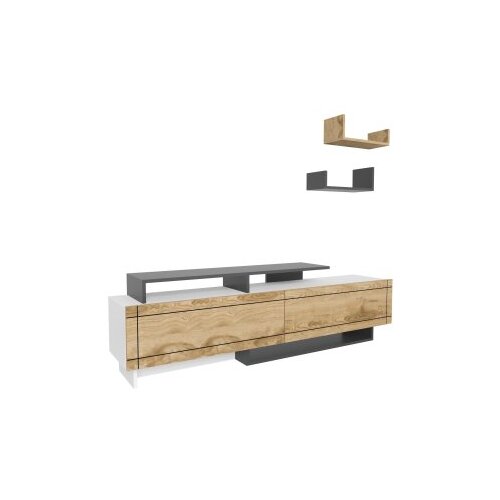 Hanah home TV komoda Tammy, 180x54x36,8 cm, bijela Slike