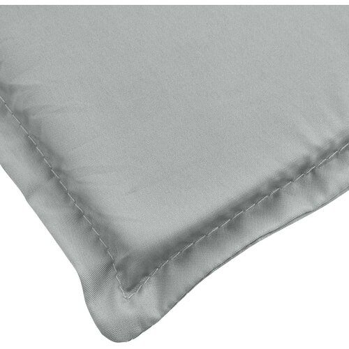  Jastuci za stolice 6 kom svjetlosivi 120 x 50 x 4 cm od tkanine Slike
