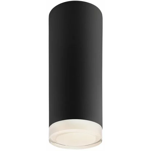 LAMKUR Črna stropna svetilka s steklenim senčnikom - LAMKUR