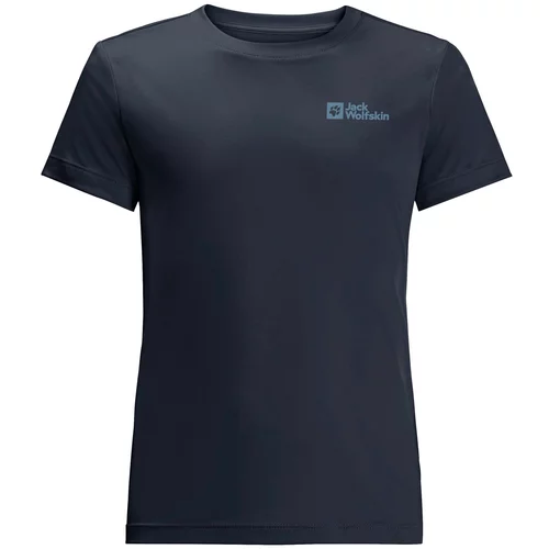 Jack Wolfskin Tehnička sportska majica 'ACTIVE SOLID' noćno plava / svijetloplava