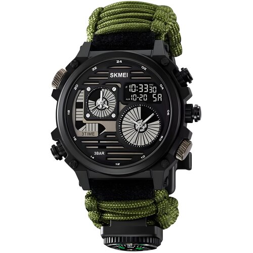 Skmei Sat SP-35266 - Zelena / S kompasom Slike