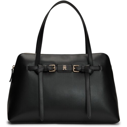 Tommy Hilfiger Ročne torbice Th Buckle Tote Črna Slike