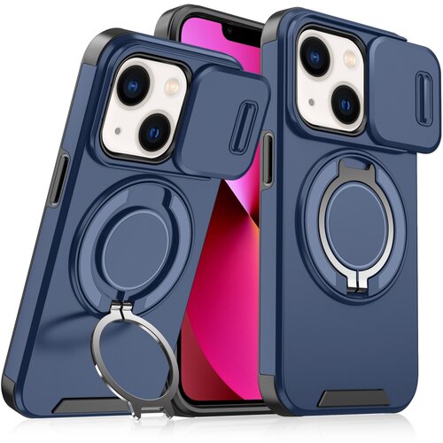  Torbica camshield ring stand za iphone 13 6.1 plava Cene
