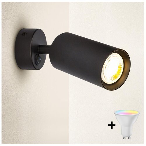  Brilagi - LED prigu&scaron;iva zidna spot svetiljka SELE 1xGU10/6W/230V crna Cene