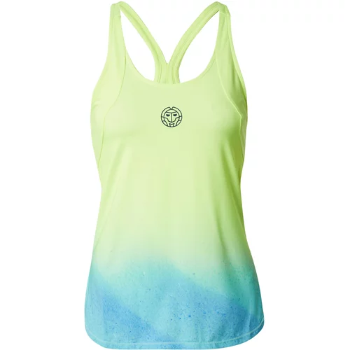 Bidi Badu Tehnička sportska majica 'Beach Spirit' neonsko plava / svijetložuta