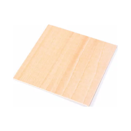Snapmaker plošča iz lipovega lesa - komplet 5 - 300 x 300 x 1,5 mm