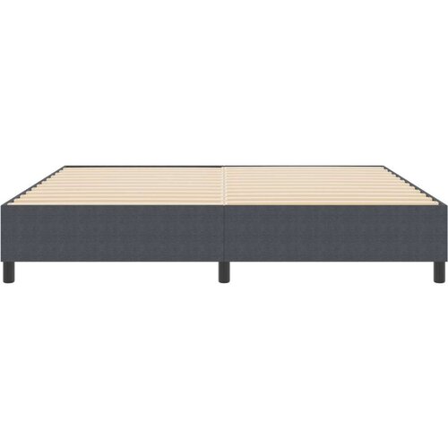  Kutija Prolazni Krevet Tamno Siva 200x200 cm Bar&amp;scaron;un Slike