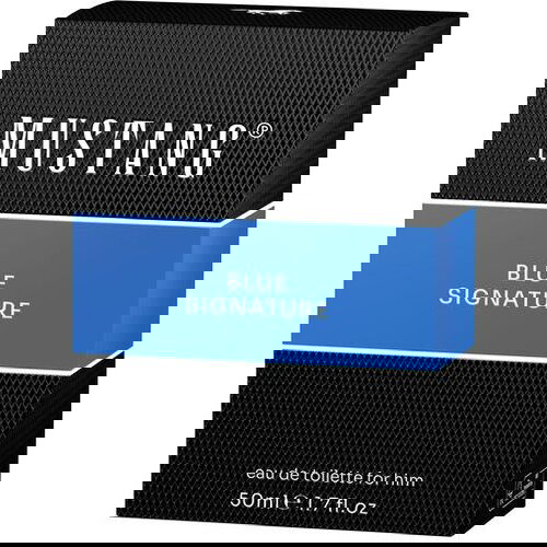 Mustang Mu&amp;scaron;ki parfem Signature Blue EdT 50ml Slike