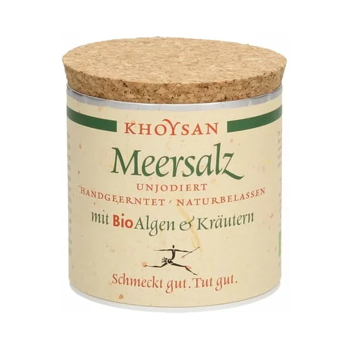 Khoysan Meersalz Morska sol z BIO morskimi algami in zelišči - 200 g