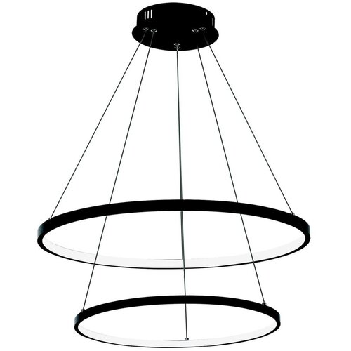  LED luster na sajli LED/37W/230V 3000K crna Cene