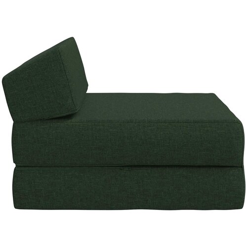 SOFA na razvlačenje Tamnozelena 60 x 70 x 41 cm Tkanina Slike
