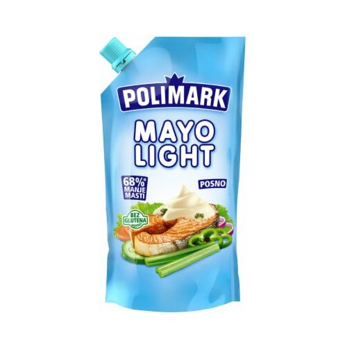Polimark mayo light majonez 280ml Slike