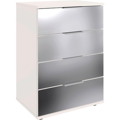 MID.YOU nočna omarica, prozorno, bela, barve aluminija Cene