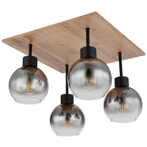 Globo Stropna svjetiljka Moitas (40 W, D x &amp;Scaron; x V: 40 x 40 x 33,5 cm, Smeđa, E27) Slike