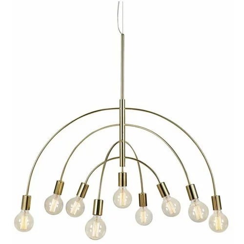 Markslöjd viseća stropna svjetiljka u zlatnoj boji Lavello, širine 94,5 cm