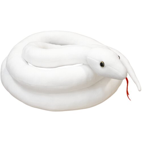 Plišana igračka Zmija 110 cm - bijela Cijene