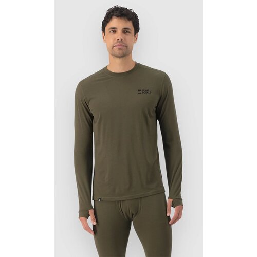 Mons Royale Cascade Merino Funkcijska majica dark olive Cene