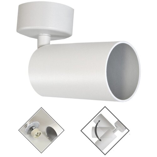 TIMMLUX spot alu svetilka 1 x GU10, 60 x 175 mm, bela Slike