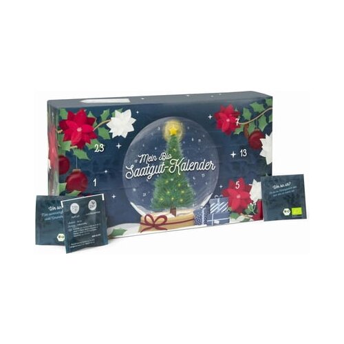 Mohnblume Adventni koledar ekoloških semen "vrt" Cene