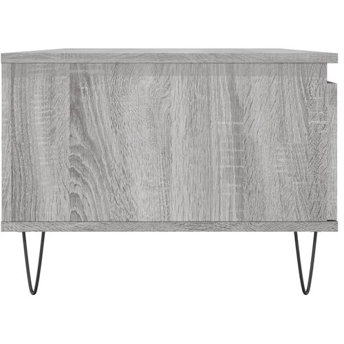  Stolić za kavu boja sivog hrasta 90x50x36,5cm konstruirano drvo Slike