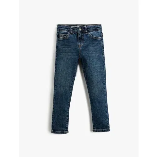 Koton Boys' Jeans Straight Leg Normal Waist - Straight Jeans