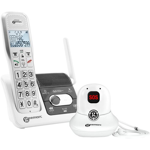 Geemarc Senior telefon z ojačanim zvonjenjem in obeskom SOS AmpliDect 595 SOS Pro, (5000299337) Slike