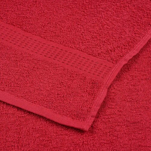  Ručnici za goste FROGN 2 kom. Crveni 30x50 cm 360 g/m&amp;sup2; Slike