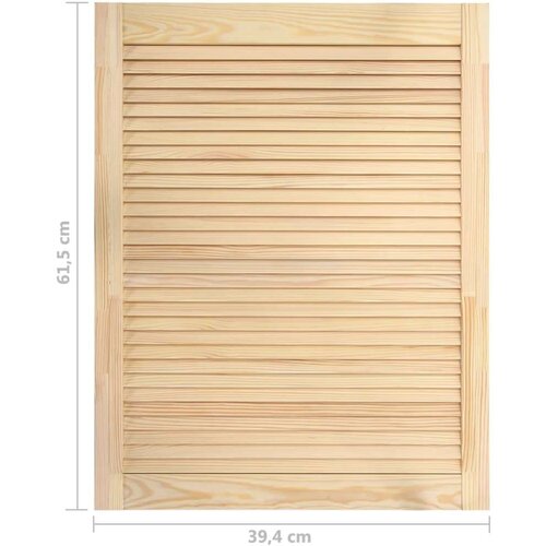 VidaXL vrata z letvicami trdna borovina 61,5x39,4 cm Slike