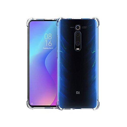  Silikonski ovitek antishock za xiaomi mi 9T - prozoren Slike
