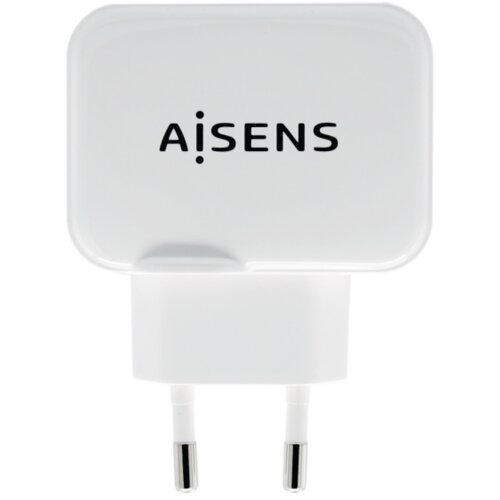 AISENS Cargador USB 17W 5V 3.4A 2XUSB CON CONTROL AI Blanco, (21262298) Cene