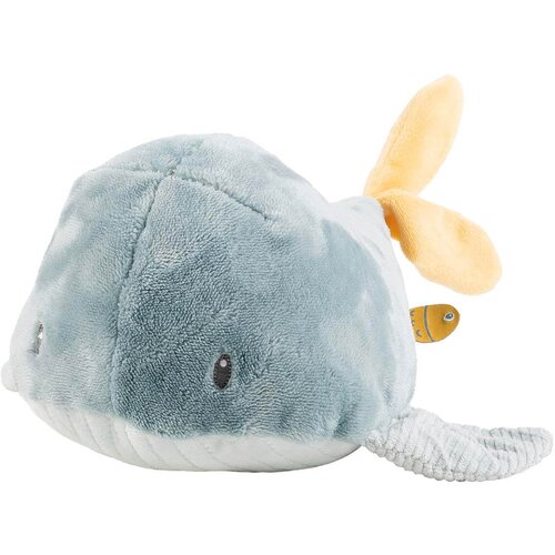 Nattou romeo, jules &amp;amp; sally pli&amp;scaron;ana igračka whale sally marble green 25 cm Slike