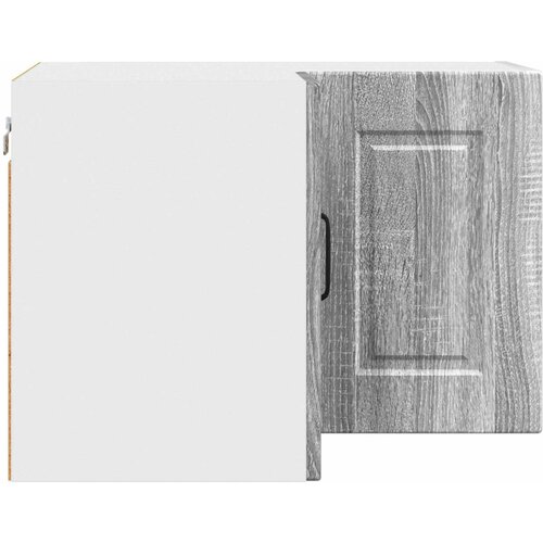  Zidni kutni ormar Siva Sonoma 57 x 57 x 40 cm Konstruirano drvo Slike